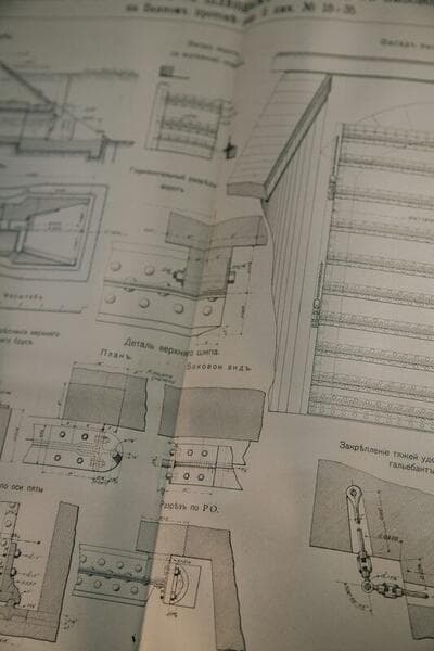 Engineer reviewing plans on an industrial project in Mauritius